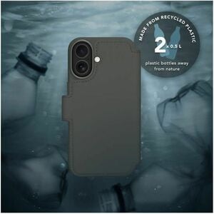 dbramante1928 ApS Lynge Carrying Case (Wallet) Apple iPhone 17 Smartphone - Forest Shadow - Stain Resistant - Plastic, Lea