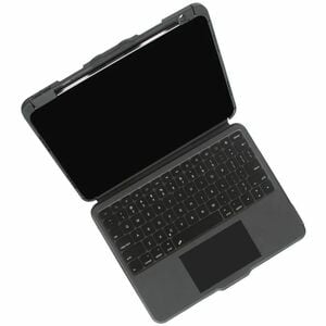 Targus VersaVu THZ988ES Tastatur/Cover (Folie) für 27,9 cm (11 Zoll) bis 33 cm (13 Zoll) Apple iPad Pro 11 (2024), iPad Pr