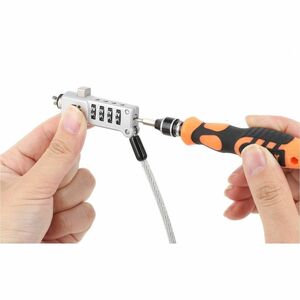 Candado con combinación para laptop 3 en 1, Noble-Wedge®, Nano y K-Slot, Candado antirrobo para laptop 3 en 1, combinación