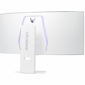 LG UltraGear 39GX90SA-W 39" (99.1 cm) Class UW-QHD Curved Screen Gaming OLED Monitor - 21:9 - Black - 39" (99.1 cm) Viewab