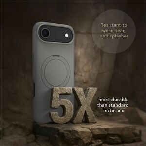 dbramante1928 ApS Roskilde Case for Apple iPhone Air Smartphone - River Stone - 30 / Carton - Soft-touch - Scratch Resista