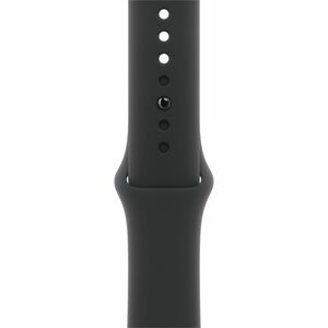 Apple Watch Series 11 Smart Watch - 46 mm Case Height - 39 mm Case Width - Jet Black Case Color - Black Band Color - Alumi