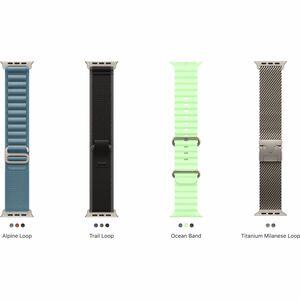 Apple Watch Ultra 3 Smart Watch - 49 mm Case Height - 44 mm Case Width - Natural Case Color - Natural Band Color - Titaniu