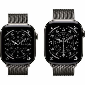 Apple Watch Series 11 Smartwatch - 46 mm Case Height - 39 mm Case Width - Schiefer Tasche, Farbe - Schiefer Band Color - T