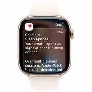 Apple Watch Series 11 Smartwatch - 46 mm Case Height - 39 mm Case Width - Golden Tasche, Farbe - Light Blush Band Color - 