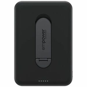 PanzerGlass empower Power Bank - Space Black - For iPhone, Qi-enabled Device - 5000 mAh - 20 W - USB Type-C Connector - Qi