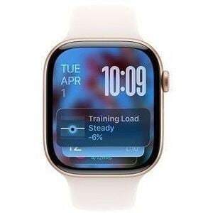 Apple Watch Series 11 Smart Watch - 42 mm Case Height - 36 mm Case Width - Rose Gold Case Color - Light Blush Band Color -