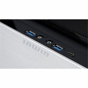 In Win Chopin MAX IW-CS-CHOPINMAXSIL-PS200W Computer Case - Mini ITX Motherboard Supported - Tower - SECC, Aluminium, Mesh