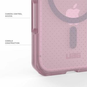 Urban Armor Gear DOT Rugged Case for Apple iPhone 17 Pro Smartphone - Lilac Purple, Translucent - Anti-slip, Drop Resistan