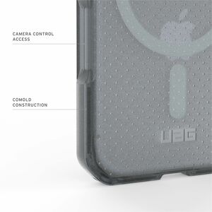 Urban Armor Gear DOT Rugged Case for Apple iPhone 17 Pro Smartphone - Ash, Translucent - Anti-slip, Drop Resistant, Impact