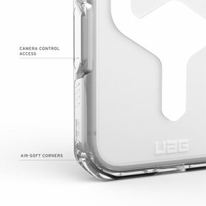 Urban Armor Gear Plyo Case for Apple iPhone 17 Pro Smartphone - Ice/White - Drop Resistant, Impact Resistant, Scratch Resi