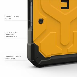 Urban Armor Gear Pathfinder Rugged Case for Apple iPhone 17 Pro Smartphone - Heritage Yellow - Drop Resistant, Impact Resi