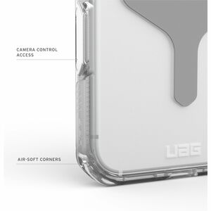 Urban Armor Gear Plyo Case for Apple iPhone 17 Pro Max Smartphone - Ice/Silver - Drop Resistant, Impact Resistant, Scratch