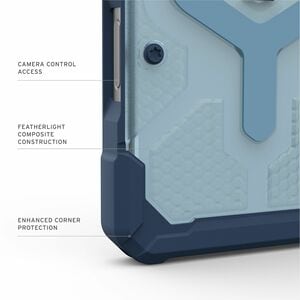 Urban Armor Gear Pathfinder Clear Carrying Case for 17.5 cm (6.9") Apple iPhone 18 Pro Max, iPhone 17 Pro Max Smartphone -