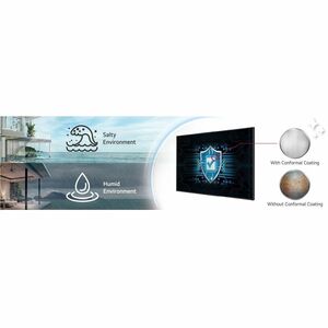 LCD Pantalla digital Signage LG 65UH5Q-E 1651mm - Tecnología conmutación en el mismo plano (In-plane Switching, IPS) - 384