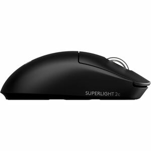 Logitech G PRO X SUPERLIGHT 2c Gaming Mouse - Radio Frequency - USB 2.0 - HERO 2 - 5 Button(s) - Black - Cable/Wireless - 