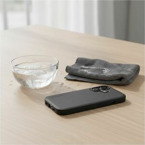 PEEL RePeel Case for iPhone 17 - Sustainable Apple Peel Leather, MagSafe Compatible, 10 ft Drop Protection, Black - Sustai