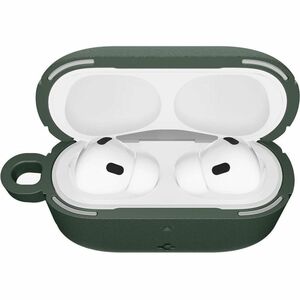 Spigen Vault Carrying Case Apple AirPods Pro 3 - Midnight Green - Drop Resistant, Anti-slip - Polycarbonate, Thermoplastic