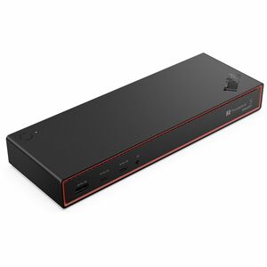 Lenovo 13 Anschluss(e) Thunderbolt 5 Docking Station für Monitor, Notebook, Mikrofon, Mobile Workstation - Ladefunktion - 
