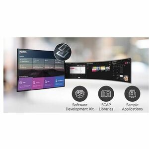 LG 65UL5Q-E 1651 mm LCD Digital Signage Display - 24 Hours/7 Days Operation - Energy Star - Advanced Super Dimension Switc
