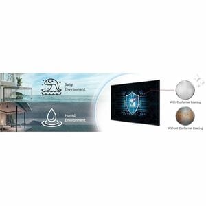 LG 65UH5Q-E 1651 mm LCD Digital Signage Display - 24 Hours/7 Days Operation - Energy Star - Advanced Super Dimension Switc