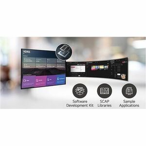 LG 50UL3Q-E 1270 mm LCD Digital Signage Display - 16 Hours/ 7 Days Operation - Energy Star - Vertical Alignment (VA) - 384