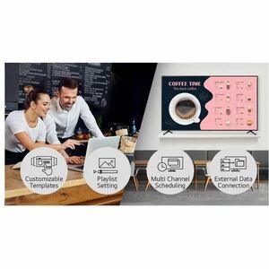 LG 50PK640S 1270 mm LCD Digital Signage Display - 16 Hours/ 7 Days Operation - High Dynamic Range (HDR) - 3840 x 2160 - 9.
