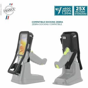 Sacoche de transport MOBILIS Activ + Pack Zebra Terminal Portable - Noir - Résistant aux chocs, Résistant aux chocs, Absor