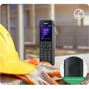 AX86R Ruggedized WiFi Phone. 2.4in 240x320 TFT color screen. IP67-rated waterproof and dust-proof drop-proof up to 1.8 met
