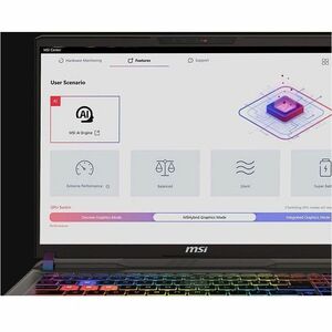 MSI Vector A16 HX A8W Vector A16 HX A8WIG-054XES 40.6 cm (16") Gaming Notebook - QHD+ - 240 Hz - AMD Ryzen 9 8940HX - 64 G