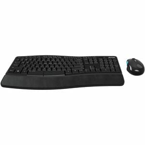 Incase Designed by Microsoft Sculpt Comfort Desktop Keyboard & Mouse - USB Wireless RF 2.40 GHz Keyboard - USB Wireless RF