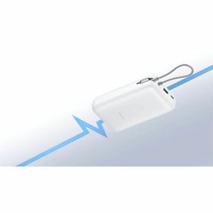 Xiaomi PB2020MI Power Bank - Light Grey - Lithium Ion (Li-Ion) - 20000 mAh - 22.50 W - 3 A, 2.23 A, 2.25 A, 1.67 A - 5 V D