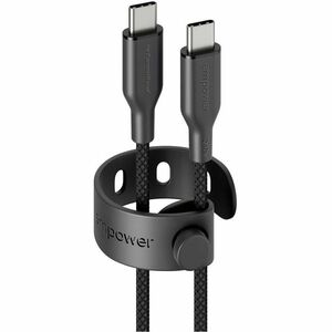 PanzerGlass empower™ by ® Racing 240W USB-C to USB-C Cable | USB 2.0 | 1.2M | Space Black. Product colour: Black