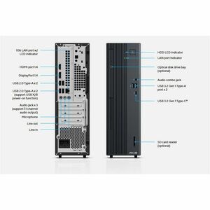 Computadora de escritorio Asus ExpertCenter P500 P500SV-I716G512-P1 - Intel Core i7 13a Gen i7-13620H - 16GB - 512GB PCI E