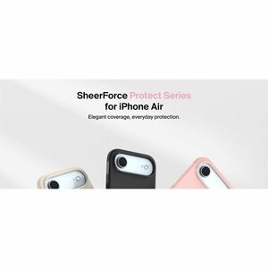 Belkin SheerForce Case for Apple iPhone Air Smartphone - Textured Buttons - Pink - 1 Piece - Drop Resistant, Impact Resist