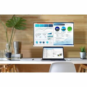 EIZO FlexScan EV2740S-WT 27" Class 4K UHD LED Monitor - 16:9 - White - 68.6 cm (27") Viewable - In-plane Switching (IPS) T