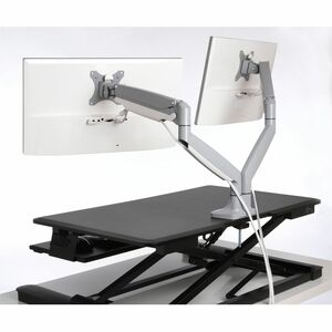 SmartFit One-Touch Height Adjustable Dual Monitor Arm