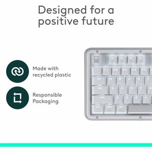 Logitech Alto Keys K98M Wireless Mechanical Keyboard, Customizable Keyboard with Vibration Absorbing Gasket, Backlit Keys,