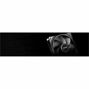 be quiet! Pure Wings 3 Cooling Fan - Multimedia System, PC - 120 mm Maximum Fan Diameter - 3 x Fan(s) - 80.02m³/h Maximum 