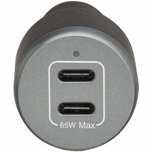 Tripp Lite series U280-C02-65W 65W Auto Adapter - 65 W - 12 V DC, 24 V DC Input - 5 V DC, 9 V DC, 12 V DC, 15 V DC, 20 V D