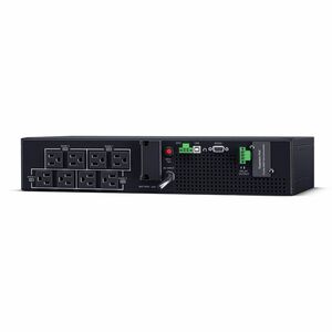 CyberPower OL750RTHD Smart App Online UPS Systems - 750VA/750W, 100 - 125 VAC, NEMA 5-15P, 2U, Rack / Tower, Sine Wave, 8 