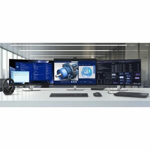 Dell WD25TB5 12 Anschluss(e) Thunderbolt 5 Docking Station für Notebook, Desktop-PC - 330 W - 4 Unterstützte Displays - QH