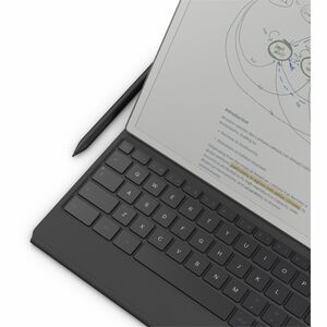 reMarkable Keyboard/Cover Case (Folio) Digital Notepad - Basalt - Bump Resistant, Scrape Resistant - Mosaic Weave, Polyest
