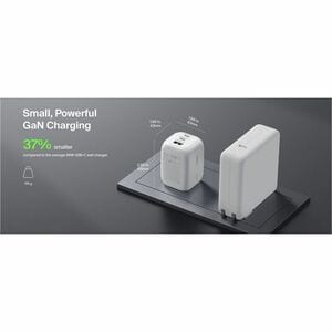 Belkin BoostCharge Pro 3-Port GaN Wall Charger 100W - 100 W - White