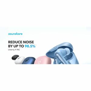 Auricolare soundcore Liberty 4 True Wireless Earbud Stereo - Binaural - In-ear - Bluetooth - Riduzione di rumore Microfono