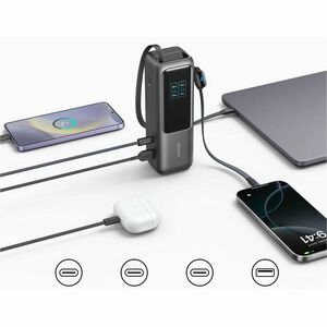 Cuffie soundcore Life Q30 Con cavo/wireless Over-the-head Stereo - Nero - Binaural - Circumaurale - Bluetooth - Noise Canc