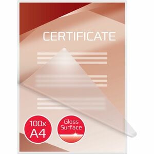 ACCO Document Laminating Pouch - Sheet Size Supported: A4 216 mm Width x 303 mm Length - Laminating Pouch/Sheet Size: 221 