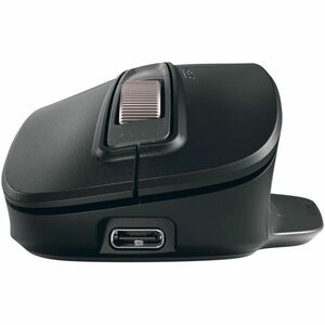 CHERRY STREAM JD-857M Robust Maus - Bluetooth/Radio-Frequenz - USB Typ-A - 7 Taste(n) - Schwarz - Kabel/Drahtlos - 2,40 GH