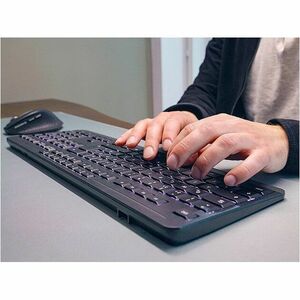 Tastiera CHERRY STREAM JD-857KFull-size - Con cavo/wireless Connettività - USB Interfaccia - Inglese (US) - QWERTY Layout 