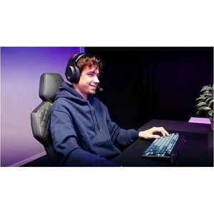 CHERRY XTRFY G80-3883 Gaming Keyboard - Tenkeyless - Wired/Wireless Connectivity - USB Type A Interface - RGB LED - French